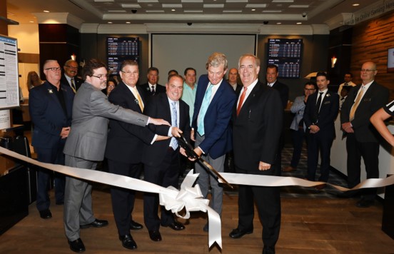 draftkings sportsbook ribbon cutting