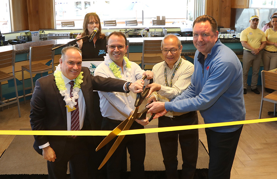 fins bar ribbon cutting may 2019