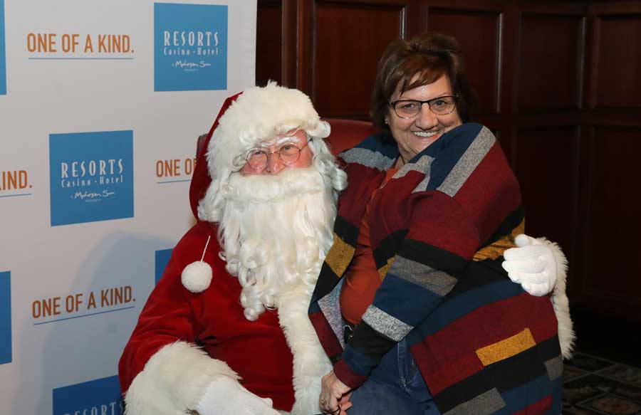 santa holiday party resorts casino