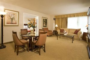 Rendezvous living room with dining area