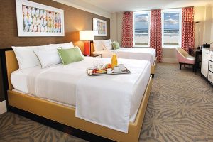 hotel and casino room