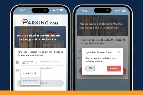 parking mobile app