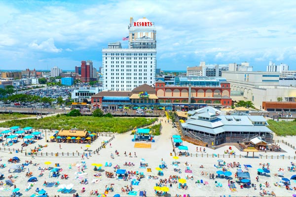 building summer beach atlantic city