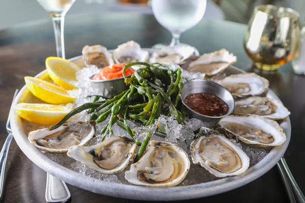 raw bar happy hour oysters