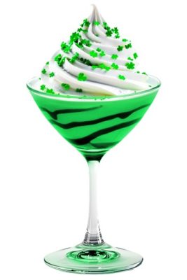 tipsy leprechaun martini